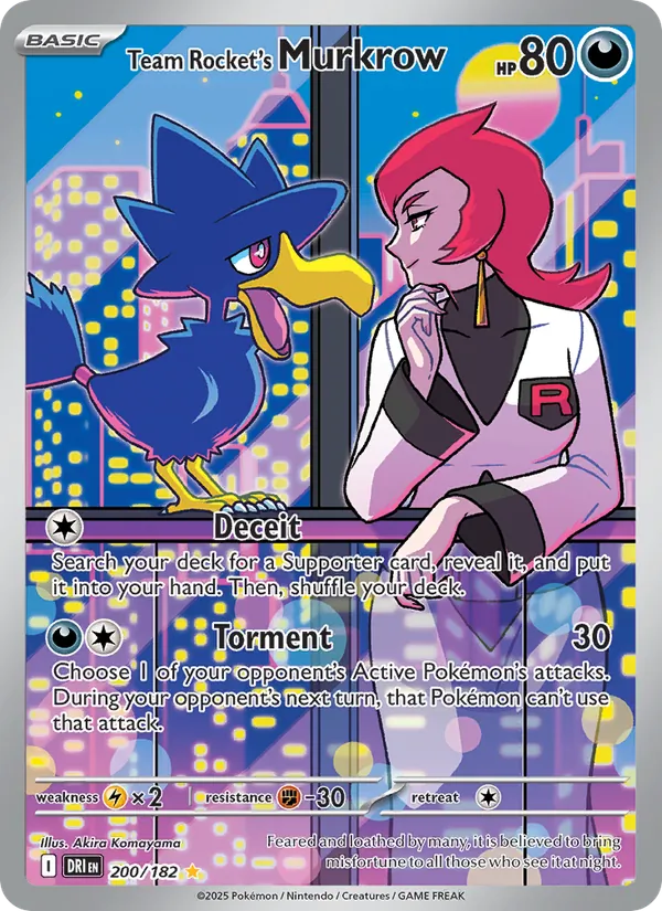 200 Team Rocket's Murkrow – Destined Rivals