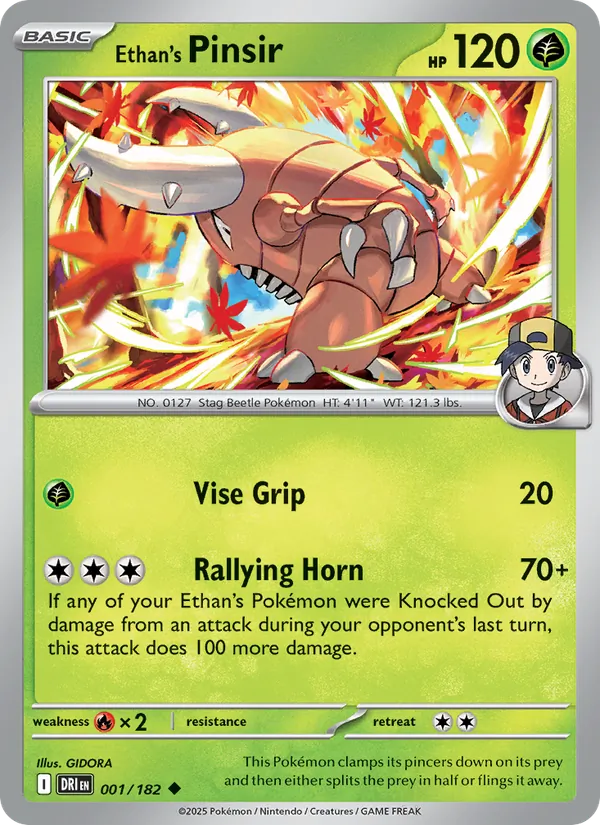 001 Ethan's Pinsir – Destined Rivals