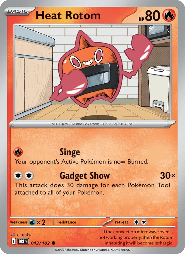 043 Heat Rotom – Destined Rivals