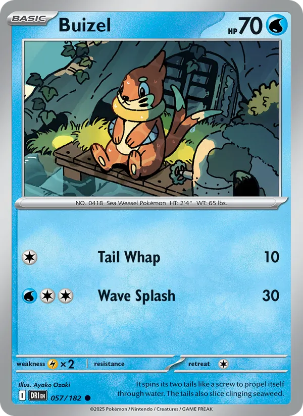 057 Buizel – Destined Rivals