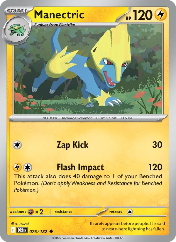 076 Manectric – Destined Rivals