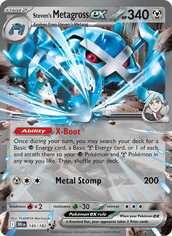 145 Steven's Metagross ex – Destined Rivals