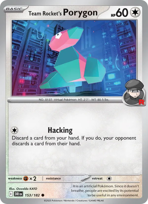 153 Team Rocket's Porygon – Destined Rivals