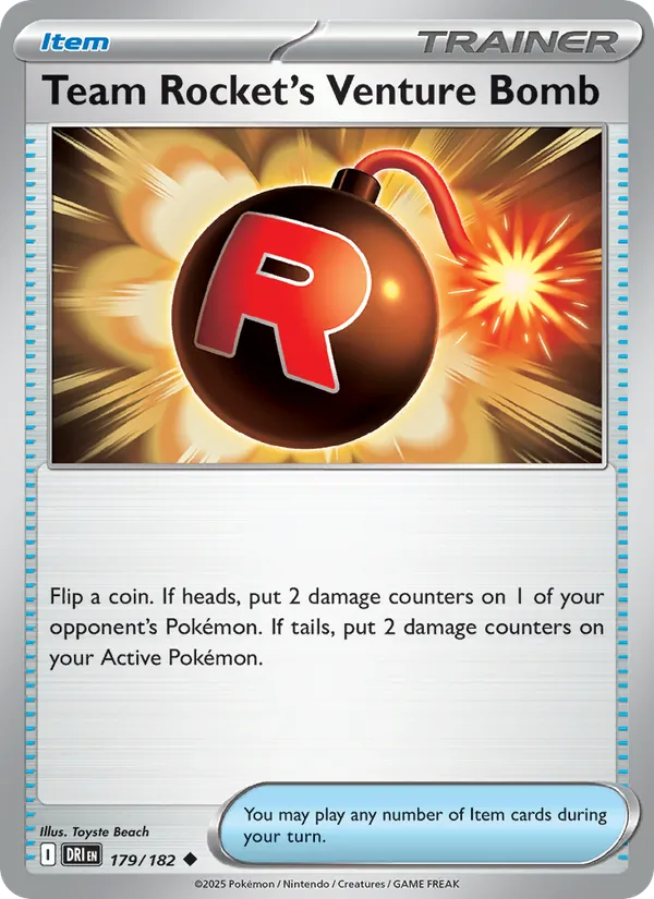 179 Team Rocket's Venture Bomb – Destined Rivals