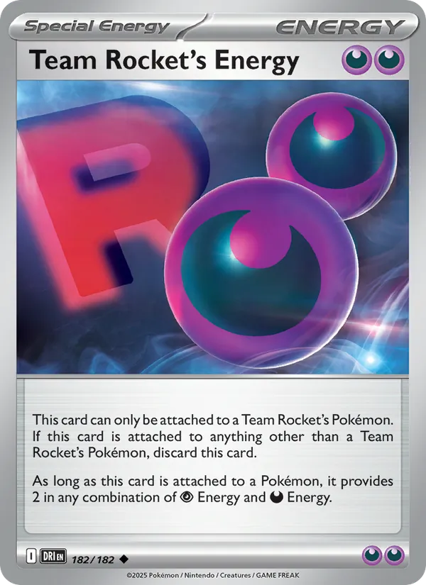 182 Team Rocket's Energy – Destined Rivals