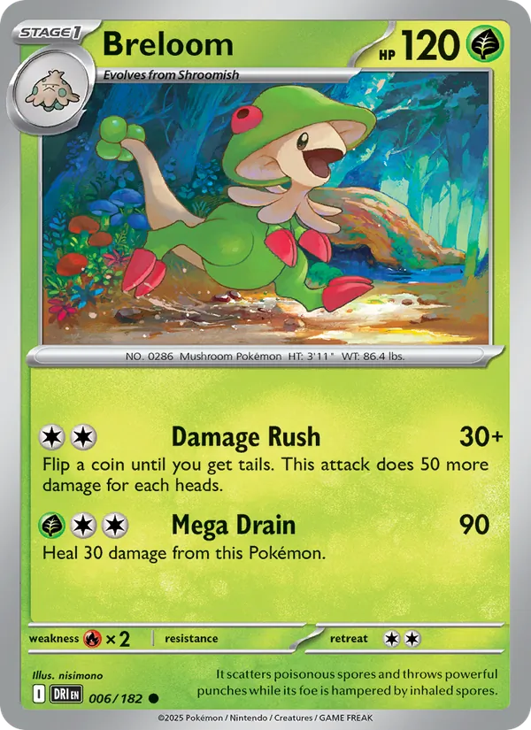 006-RH Breloom – Destined Rivals