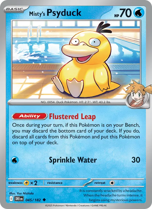 045-RH Misty's Psyduck – Destined Rivals