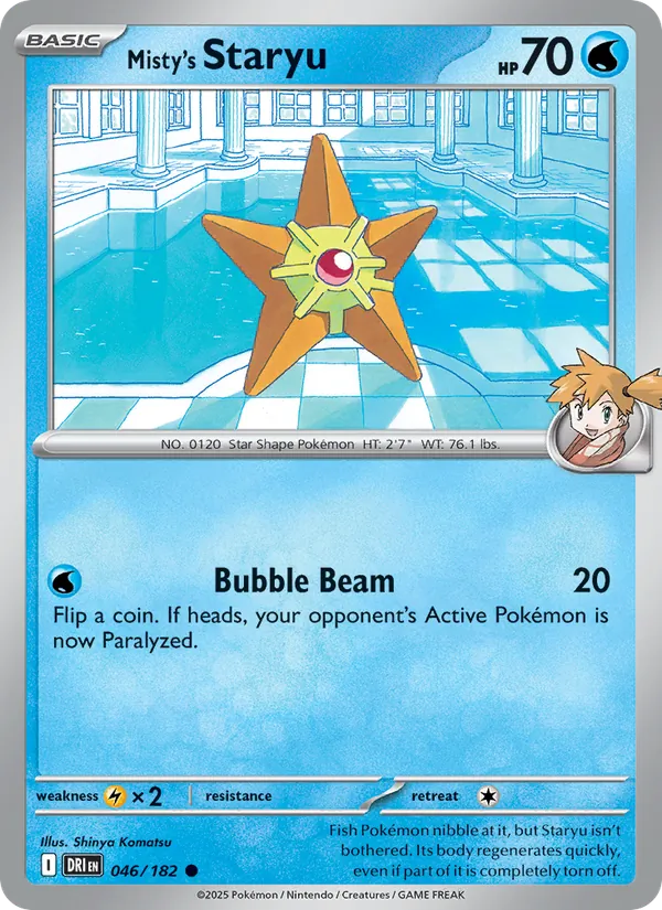 046-RH Misty's Staryu – Destined Rivals