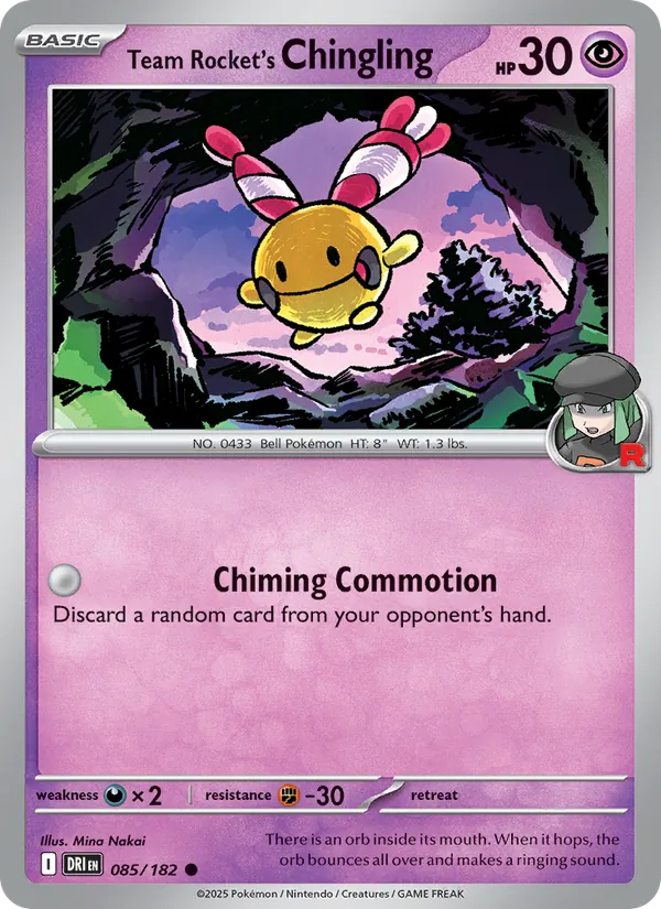 085-RH Team Rocket's Chingling – Destined Rivals