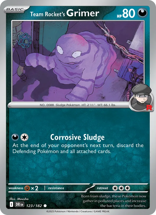 123-RH Team Rocket's Grimer – Destined Rivals