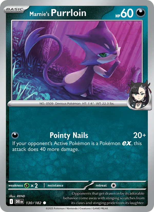 130-RH Marnie's Purrloin – Destined Rivals