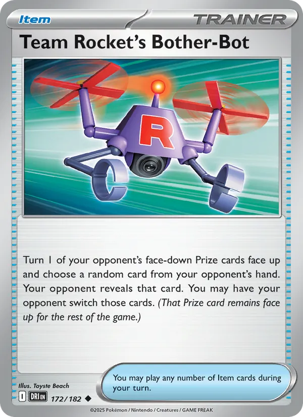 172-RH Team Rocket's Bother-Bot – Destined Rivals