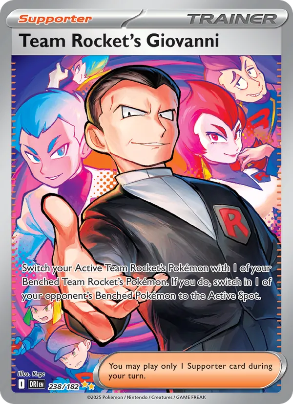 238 Team Rocket's Giovanni – Destined Rivals