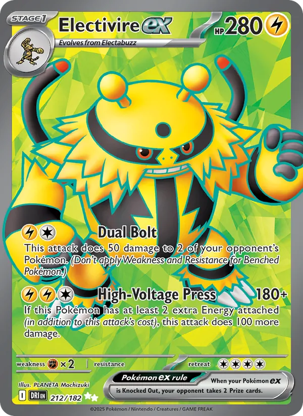 212 Electivire ex – Destined Rivals