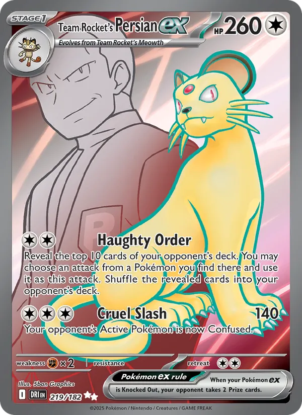 219 Team Rocket's Persian ex – Destined Rivals