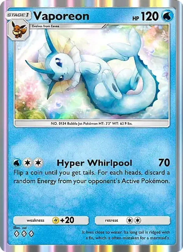 016 Vaporeon – Eevee Grove