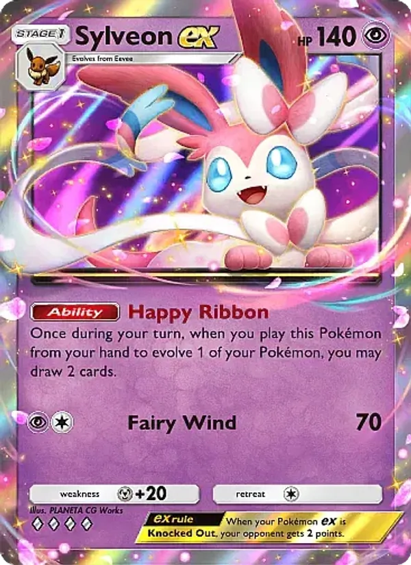 034 Sylveon ex – Eevee Grove