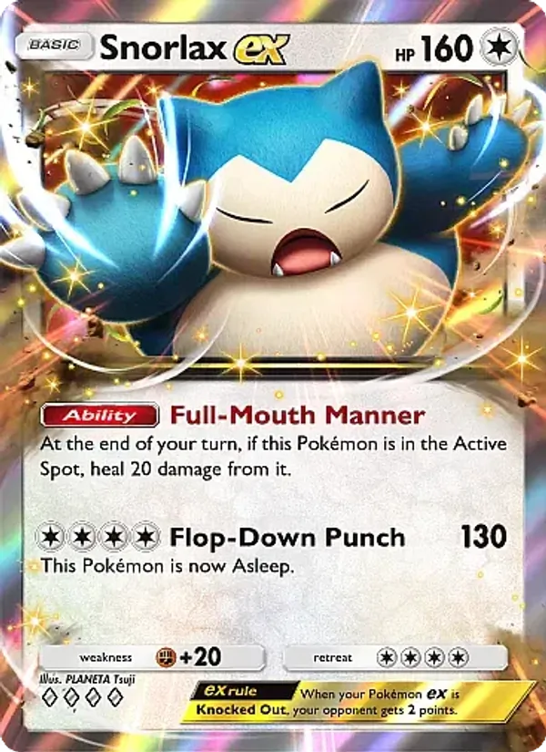057 Snorlax ex – Eevee Grove