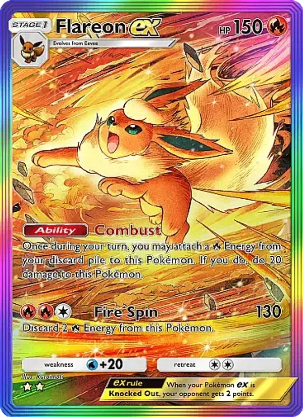 087 Flareon ex – Eevee Grove