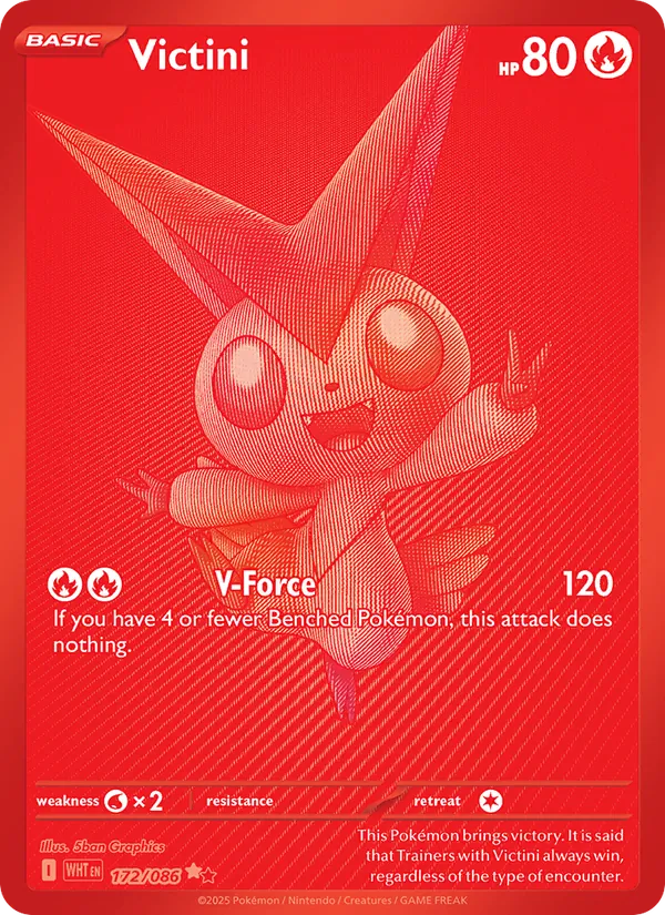 172 Victini – White Flare