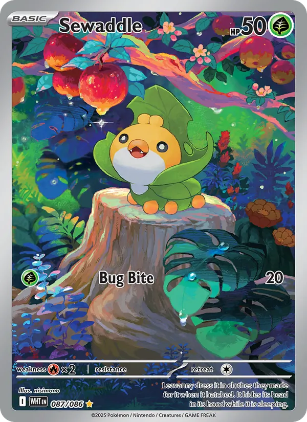 087 Sewaddle – White Flare