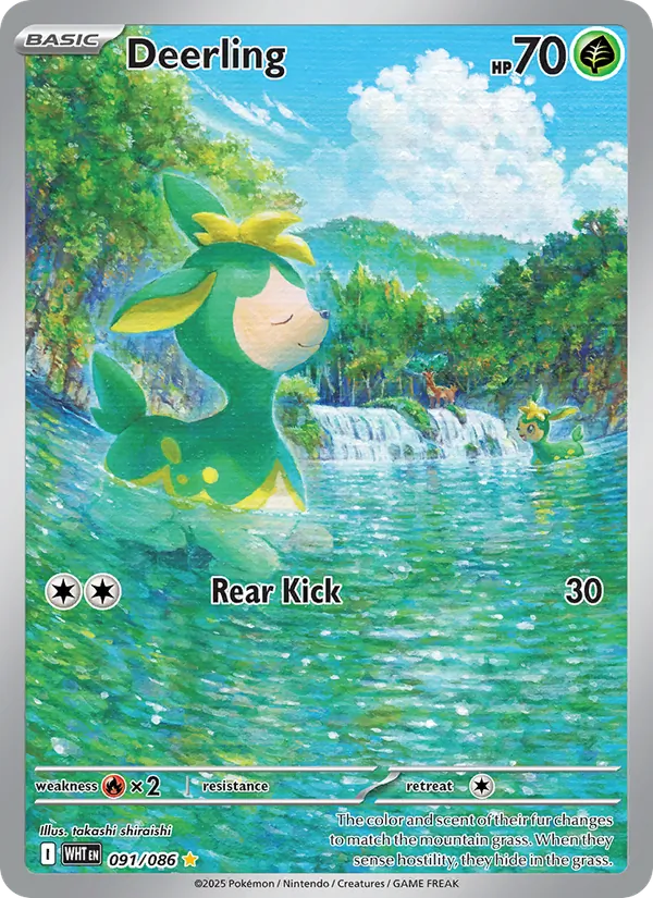 091 Deerling – White Flare
