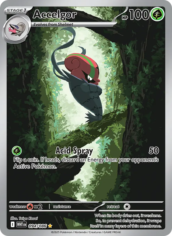 094 Accelgor – White Flare