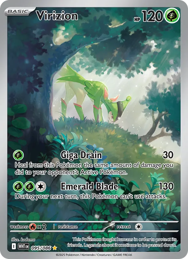 095 Virizion – White Flare