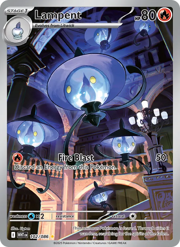 102 Lampent – White Flare