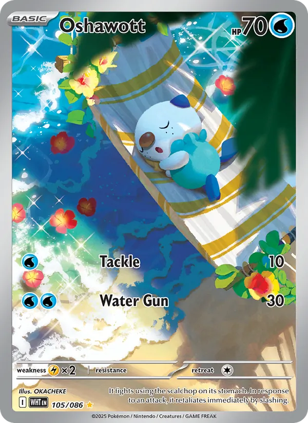 105 Oshawott – White Flare