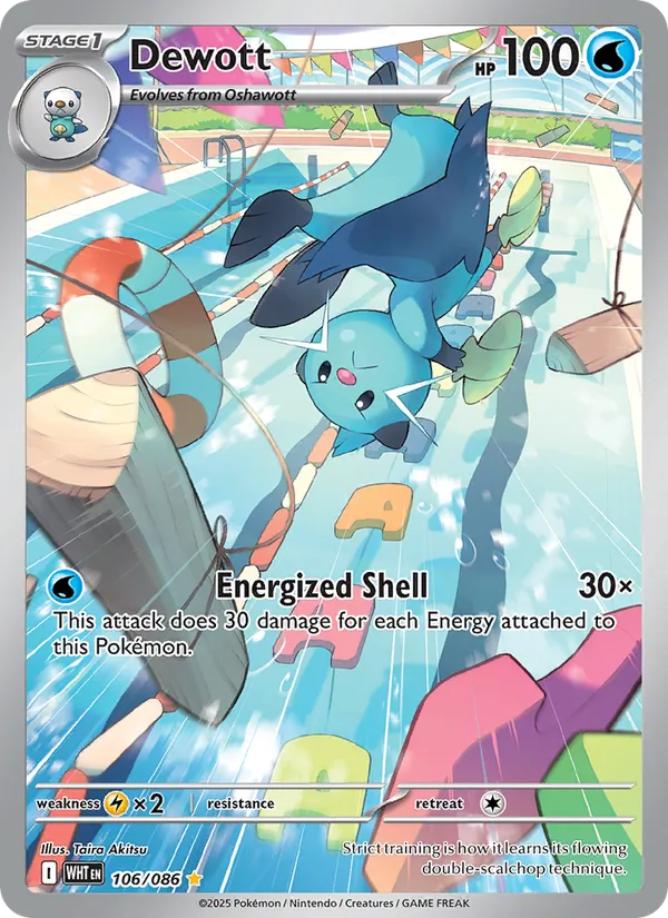 106 Dewott – White Flare