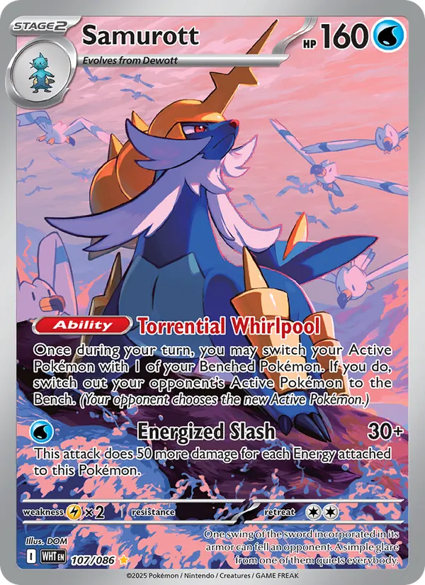 107 Samurott – White Flare