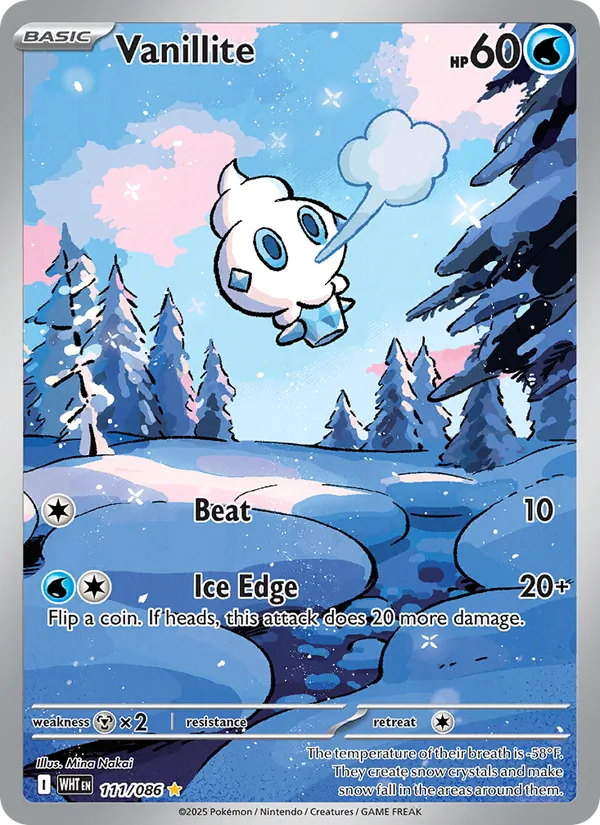 111 Vanillite – White Flare
