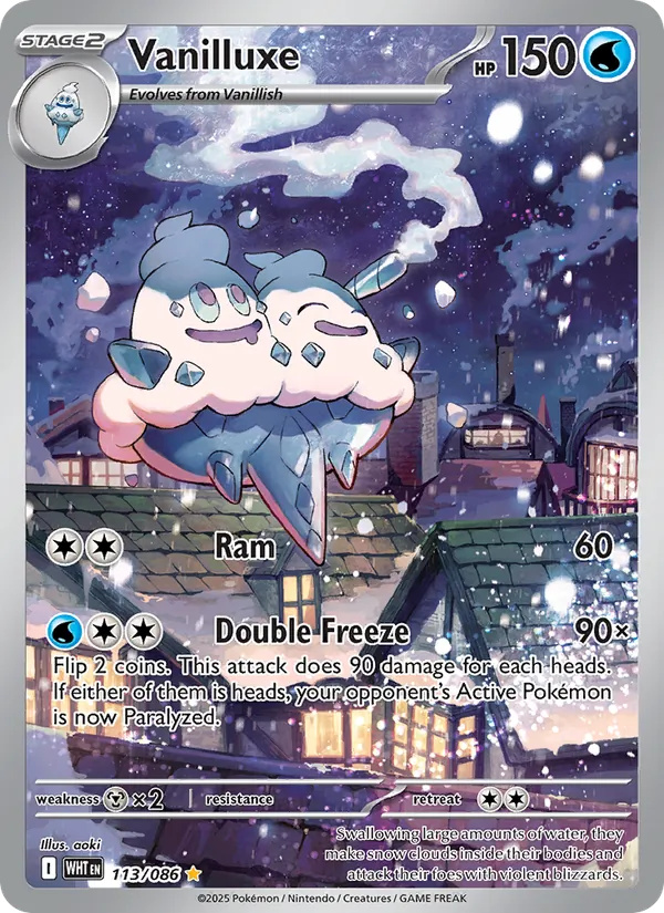 113 Vanilluxe – White Flare
