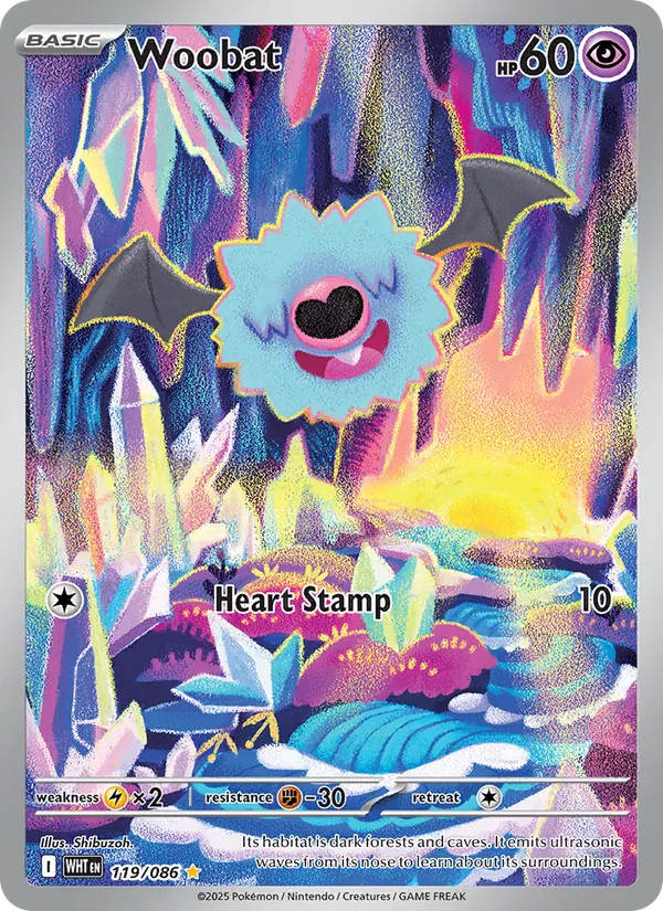 119 Woobat – White Flare
