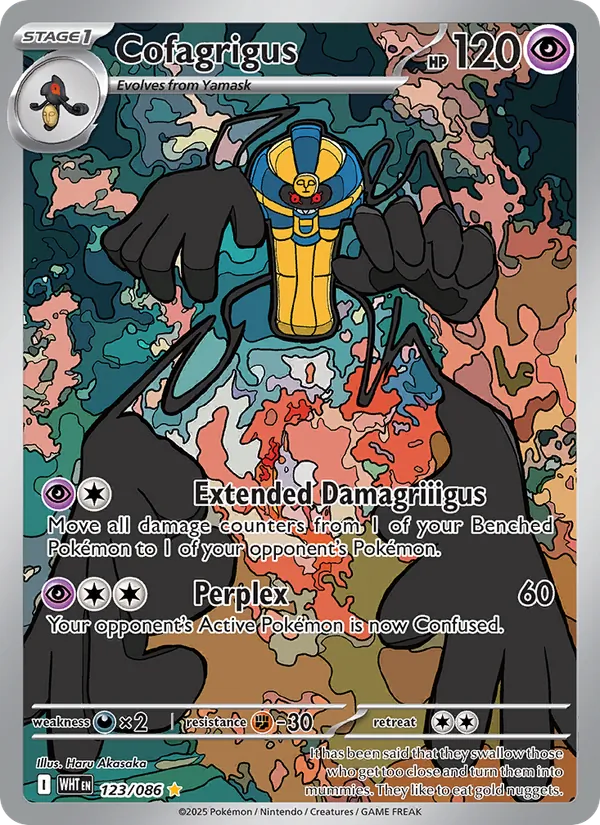 123 Cofagrigus – White Flare