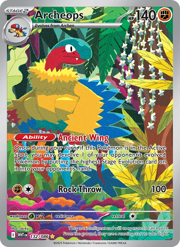 132 Archeops – White Flare
