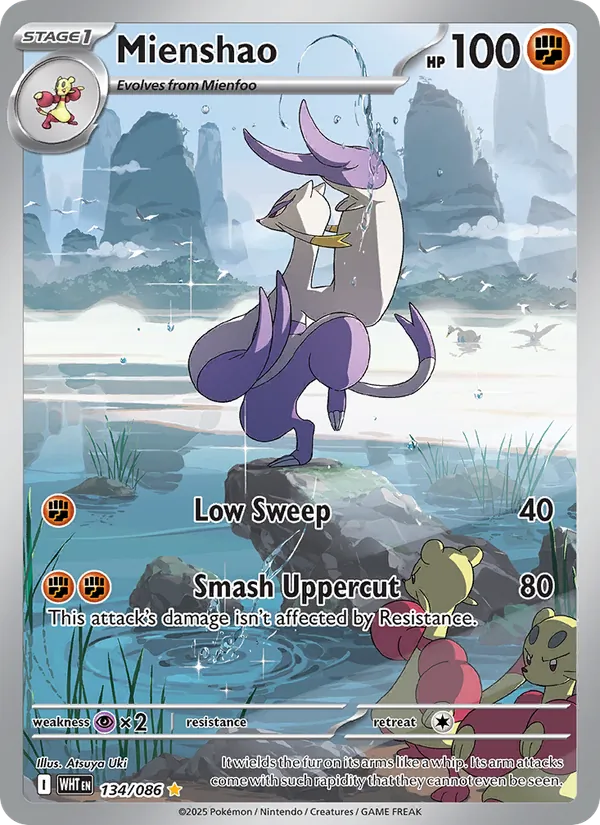 134 Mienshao – White Flare