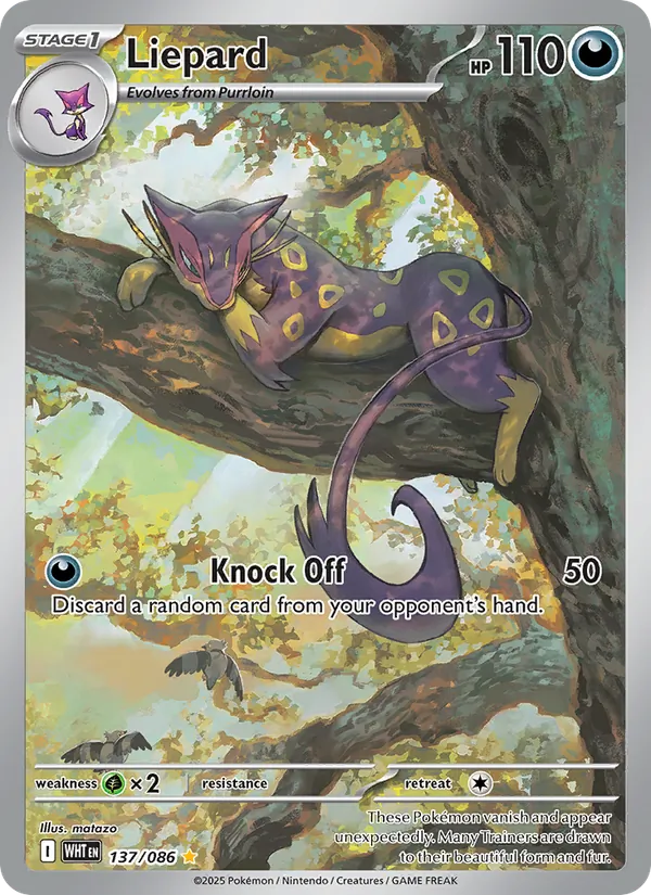 137 Liepard – White Flare