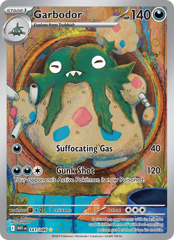 141 Garbodor – White Flare