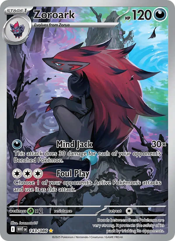 143 Zoroark – White Flare