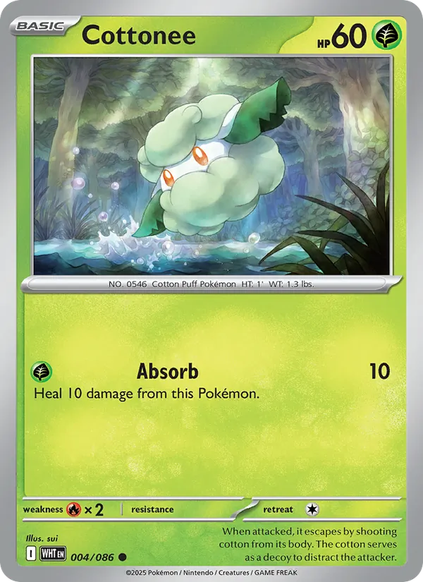 004 Cottonee – White Flare