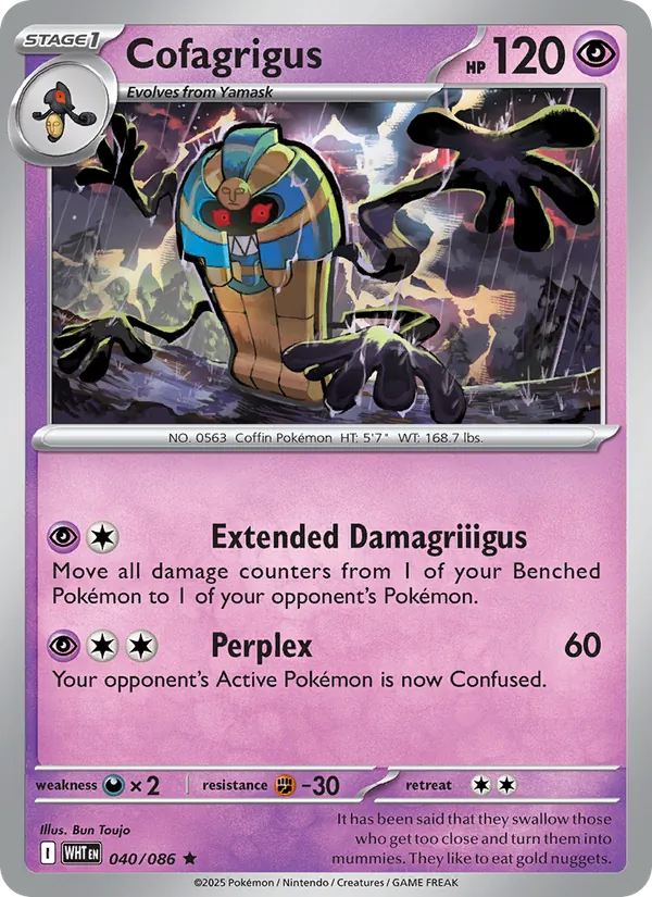 040 Cofagrigus – White Flare