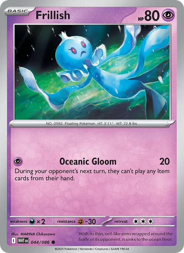 044 Frillish – White Flare
