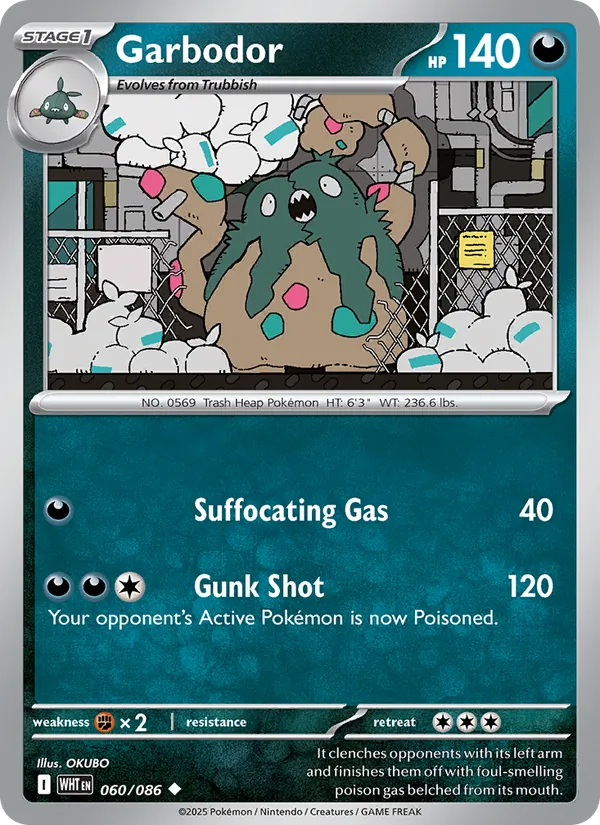 060 Garbodor – White Flare
