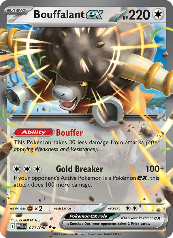 077 Bouffalant ex – White Flare