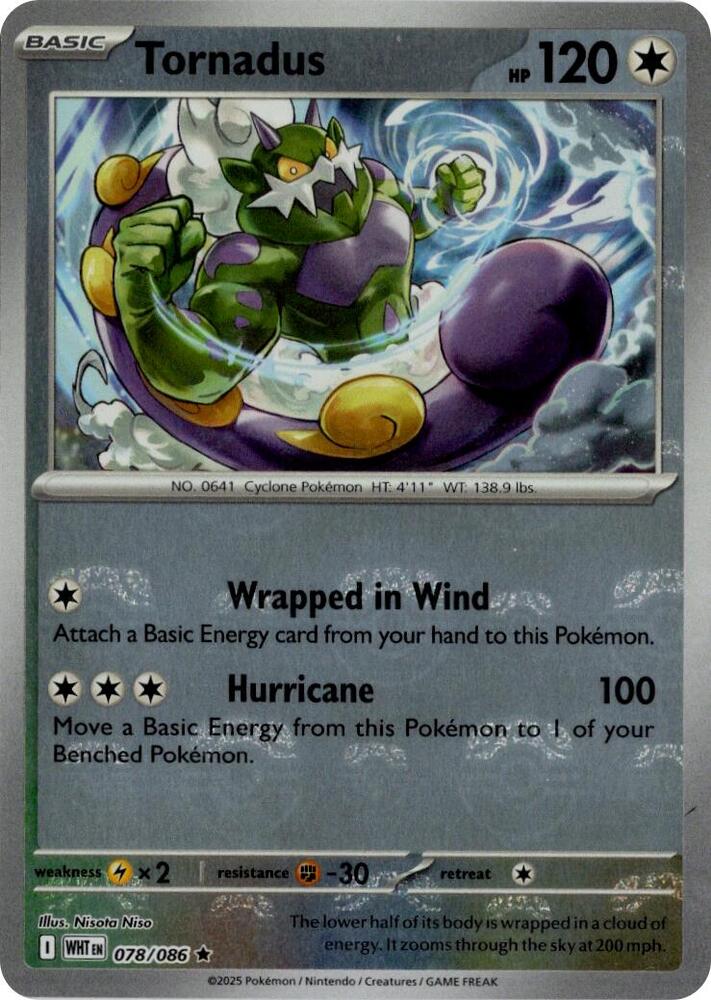 078-MB Tornadus – White Flare