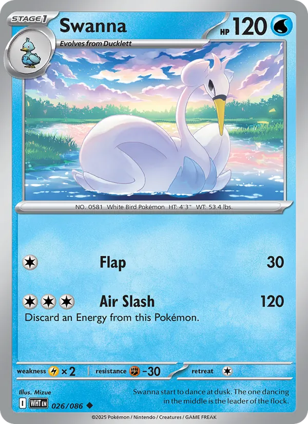 026-RH Swanna – White Flare