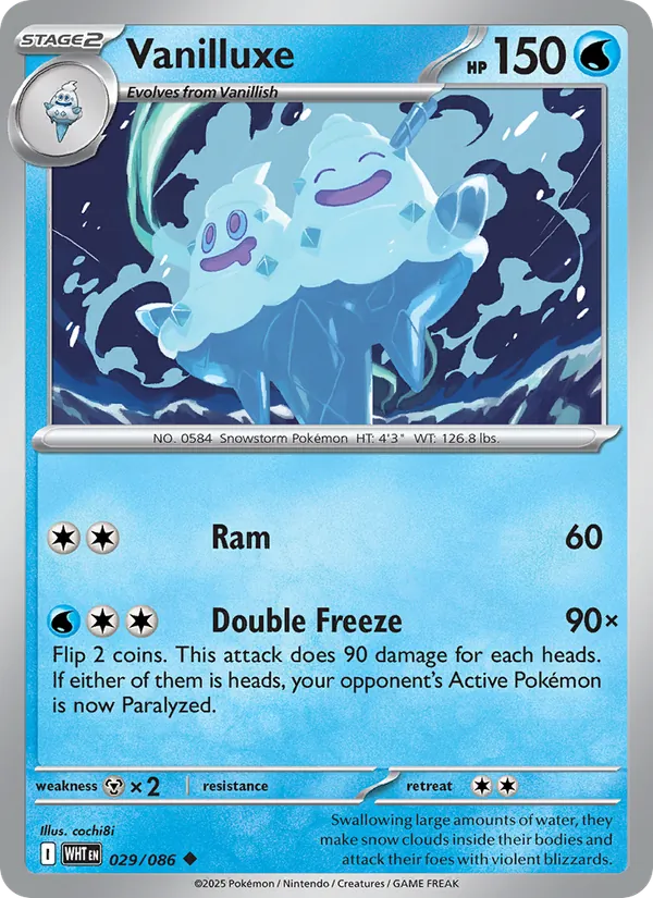 029-RH Vanilluxe – White Flare