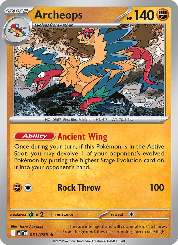 051-RH Archeops – White Flare
